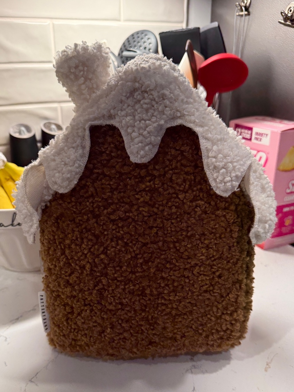 Pottery Barn Decorated Gingerbread House Pillow - Picture 5 of 10